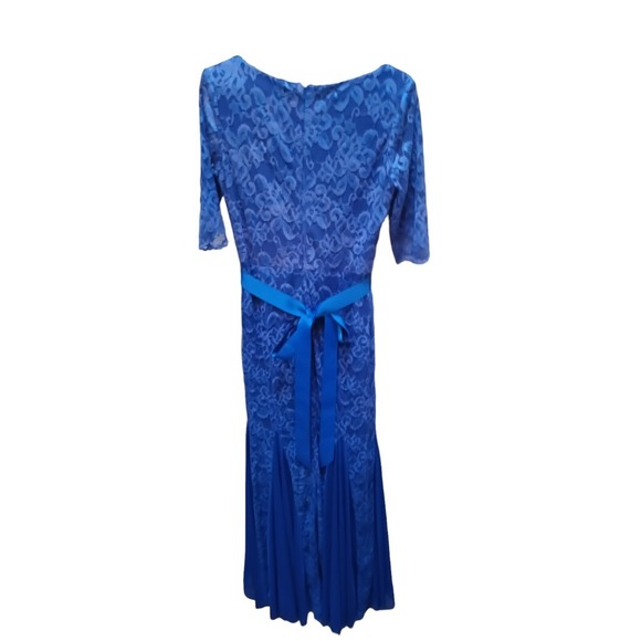 Patra By Joanna Chen NEW Lace All Over Size 12 Blue - Picture 6 of 10